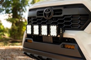 Toyota Tacoma LED Grille Kit - Diode Dynamics - SS5 Grille CrossLink Lightbar Kit - Sport Yellow - 2024+